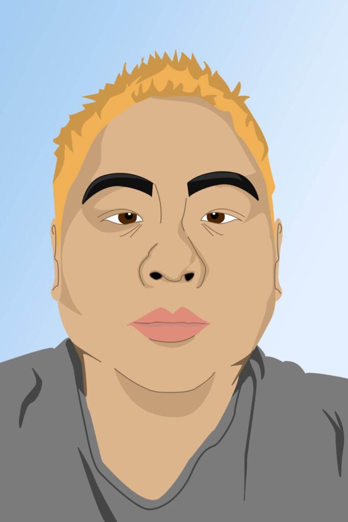 Photoshop Vector Self Portrait Assignment